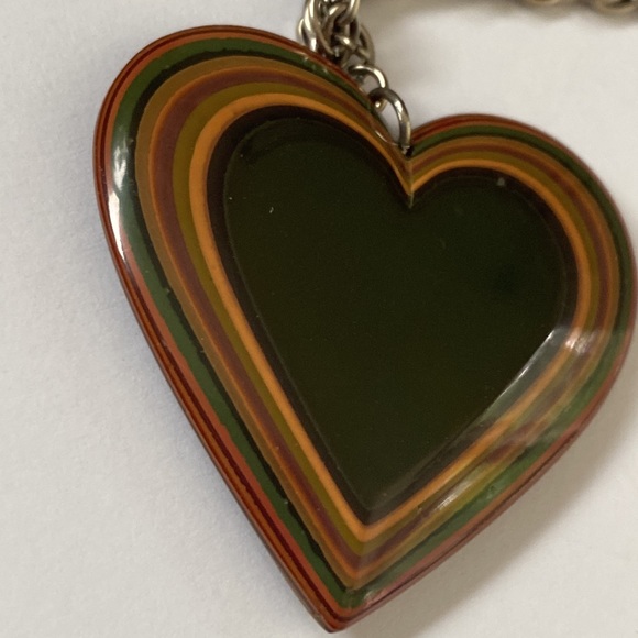 Glass Heart Necklace - Picture 2 of 4